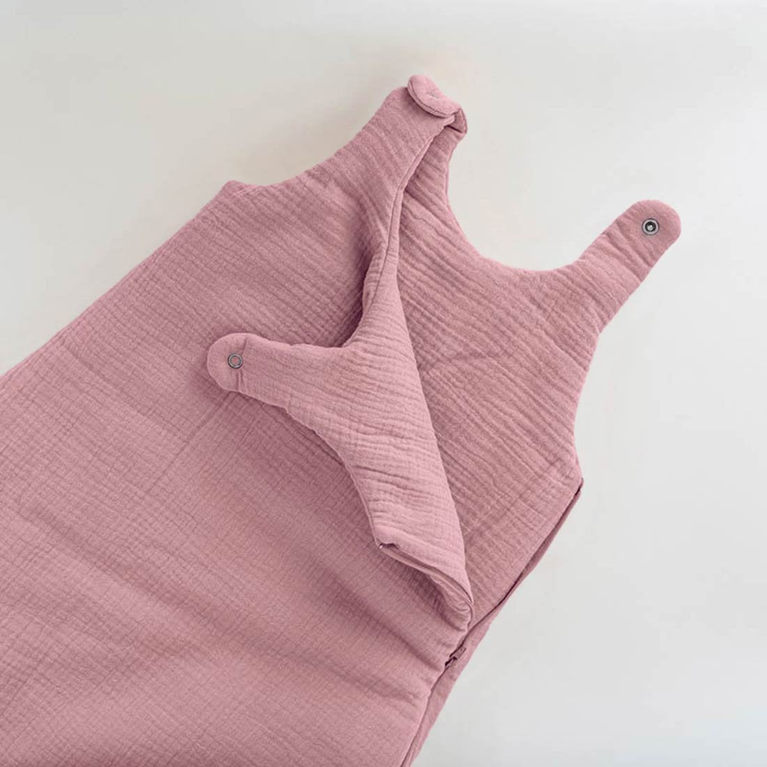 Biologisch katoenen winterslaapzak roze