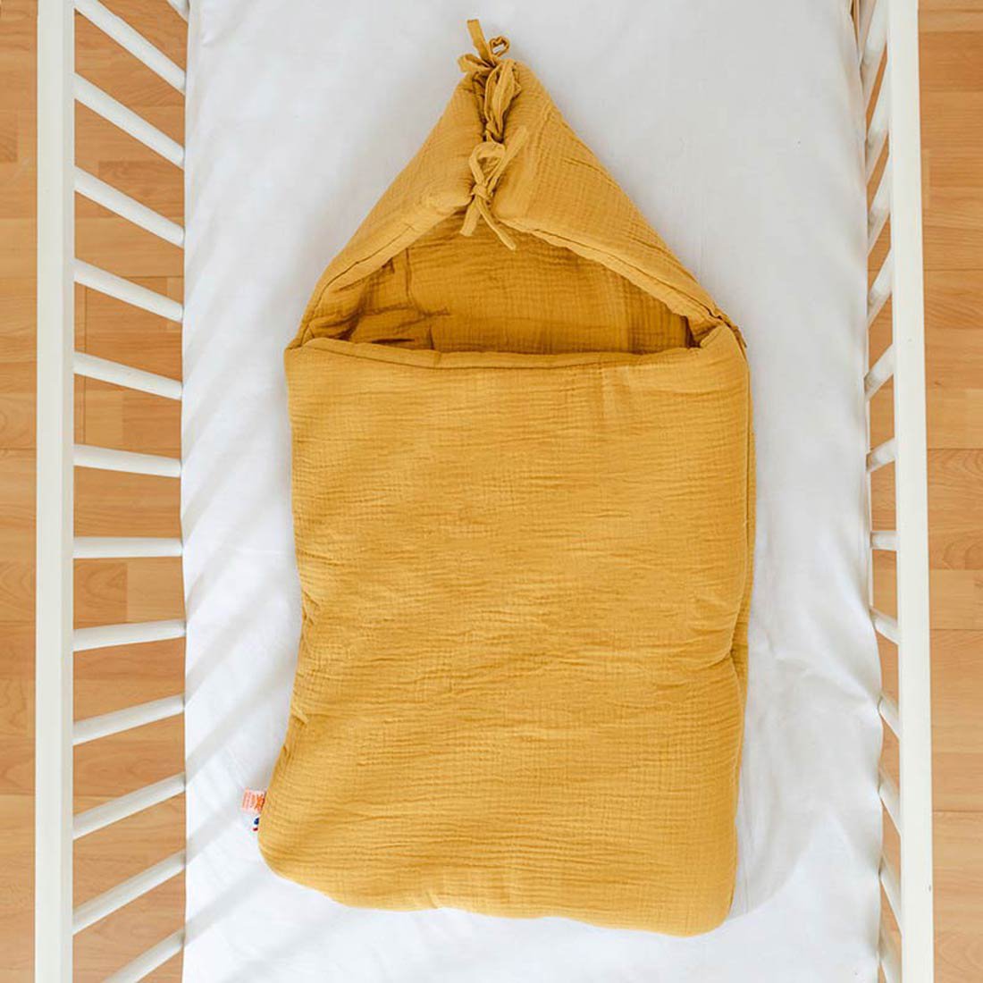 Babynest van honing biologisch katoen
