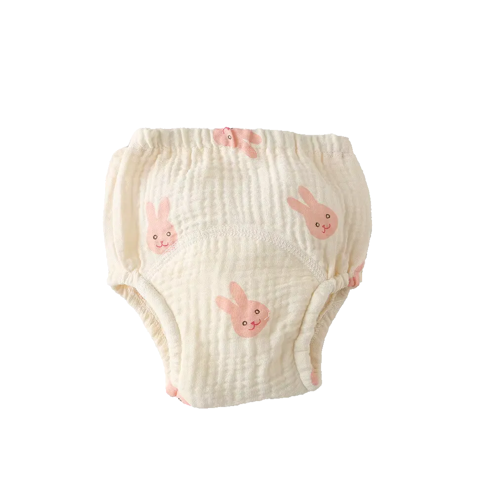 Mousseline katoenen wasbare luiers (18+ maanden)