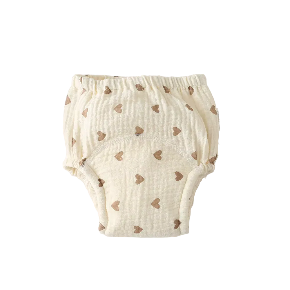 Mousseline katoenen wasbare luiers (18+ maanden)