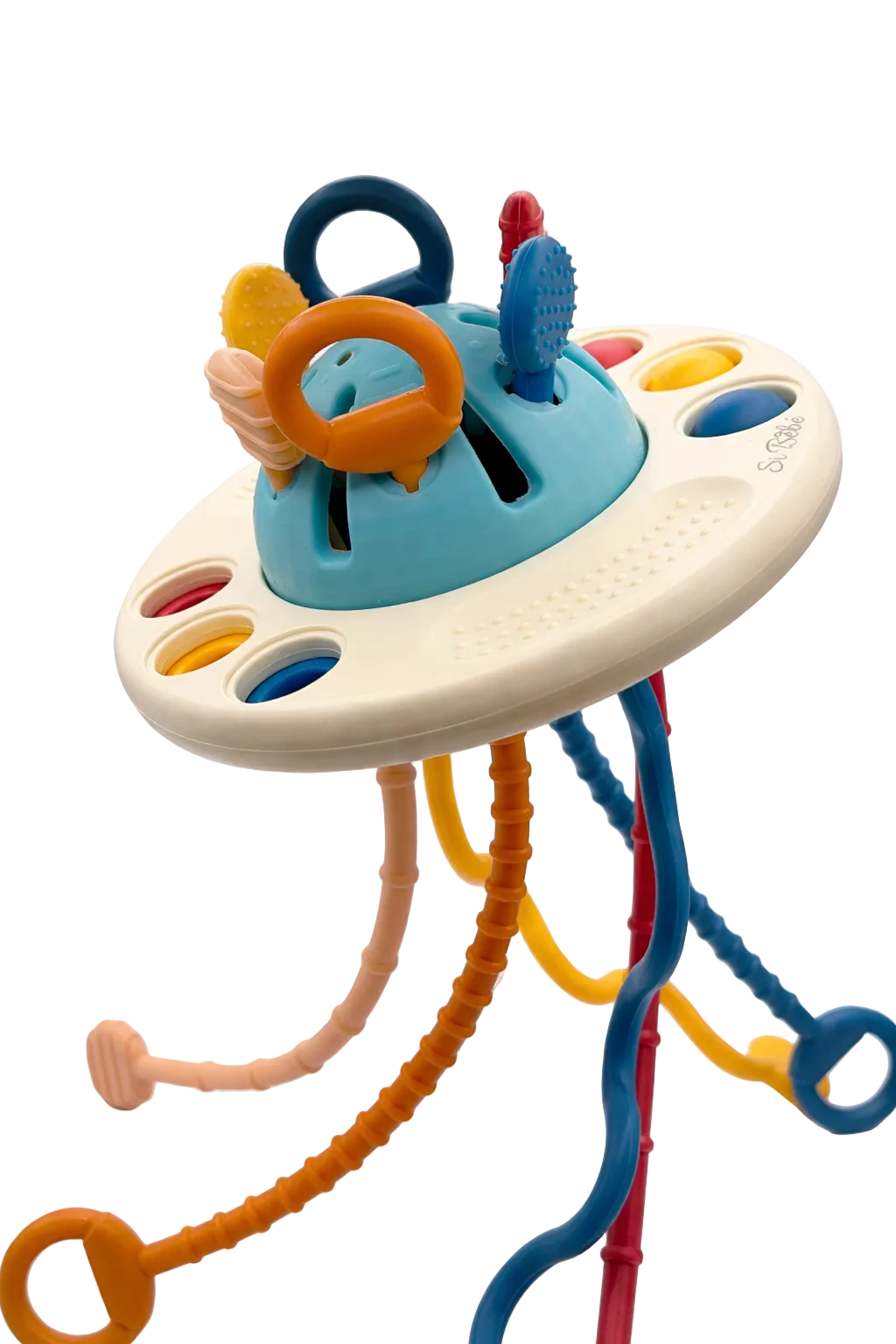 Silicone Octo Play – BPA-vrij zintuigstimulerend babyspeelgoed (0-24 maanden)