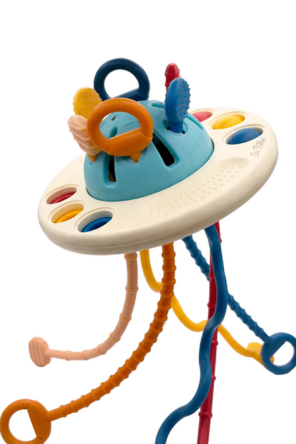 Silicone Octo Play – BPA-vrij zintuigstimulerend babyspeelgoed (0-24 maanden)