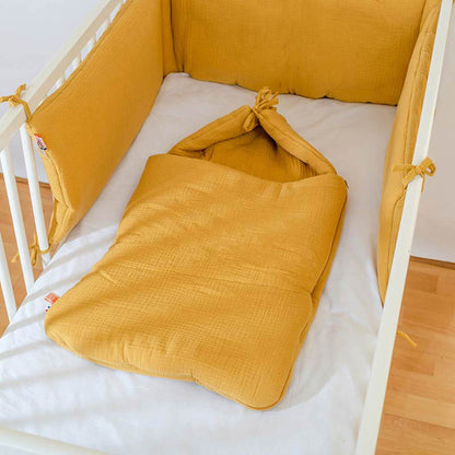 Babynest van honing biologisch katoen