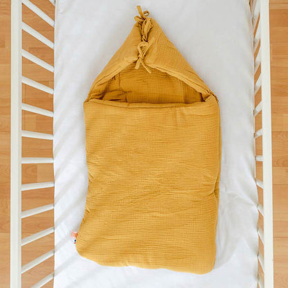 Babynest van honing biologisch katoen