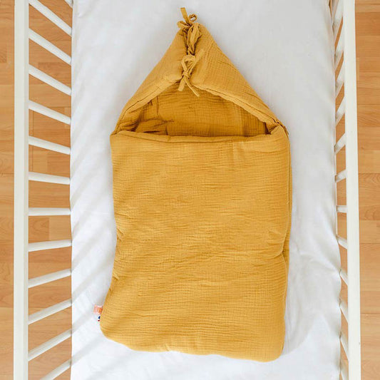 Babynest van honing biologisch katoen
